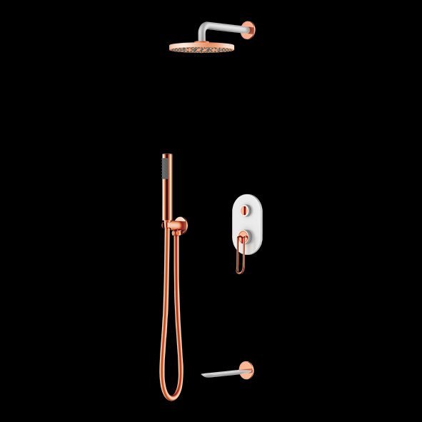 Matt White + Rose Gold Complete Set – Aquant India